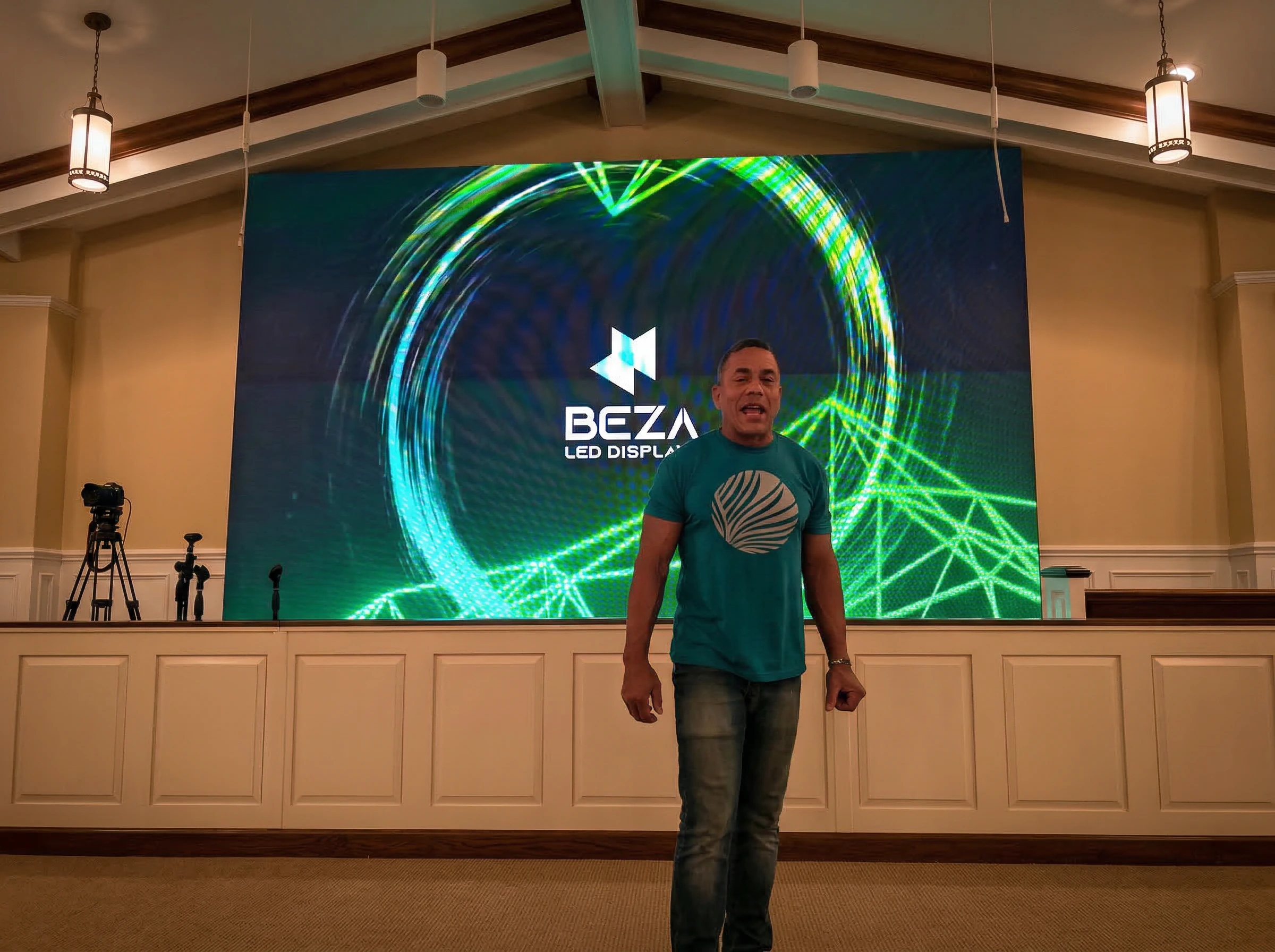 Church Hall — Main LED Screen