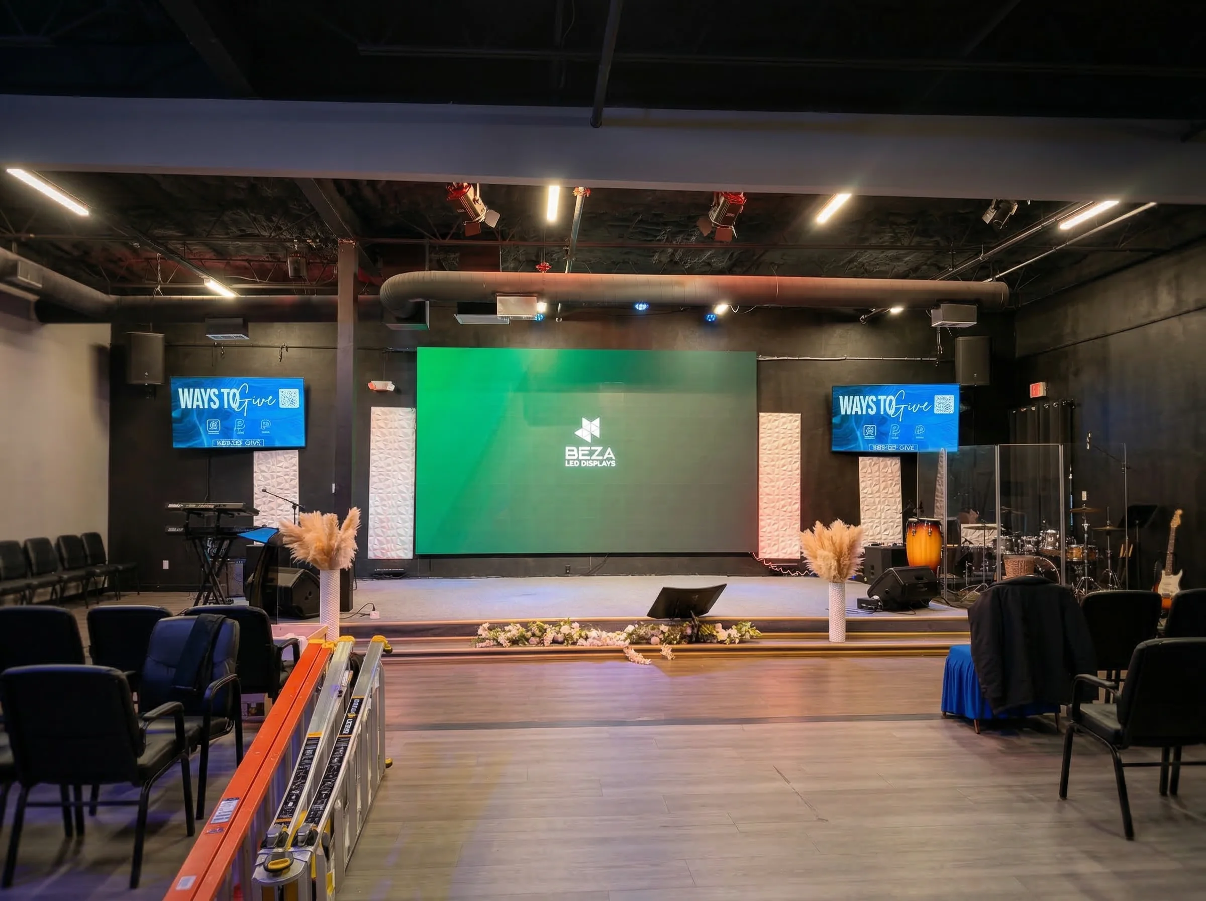 Industrial Church — Large Format LED